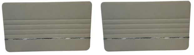 Door panels 544 63-64 grey in the group Volvo / PV/Duett / Interior / Upholstery 544 / Upholstery 544 code 49-239 1963-64 at VP Autoparts Inc. (691166-67)