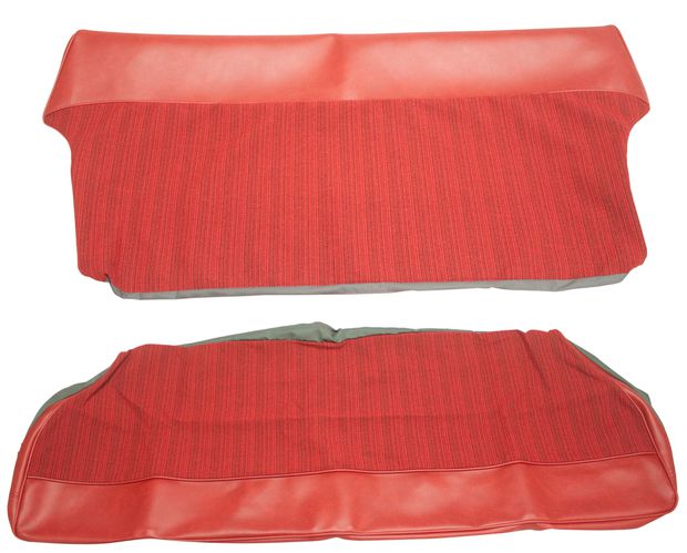 Cover Rear seat 544 63-64 red in the group Volvo / PV/Duett / Interior / Upholstery 544 / Upholstery 544 code 50-240 1963-64 at VP Autoparts Inc. (691190-91)
