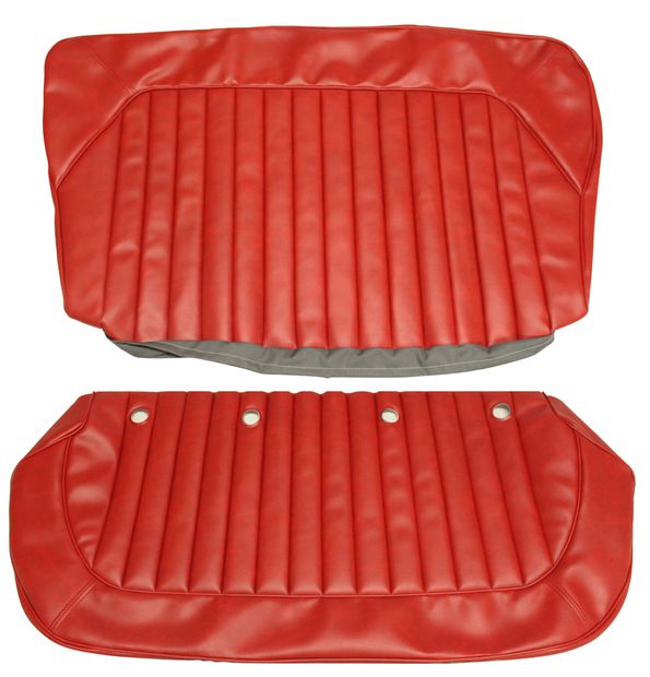 Cover Rear seat 122 Wgn 1964ch-14335 red in the group Volvo / Amazon/122 / Interior / Upholstery 220 / Upholstery 122 wagon code 508-255 1964 at VP Autoparts Inc. (691368-60)