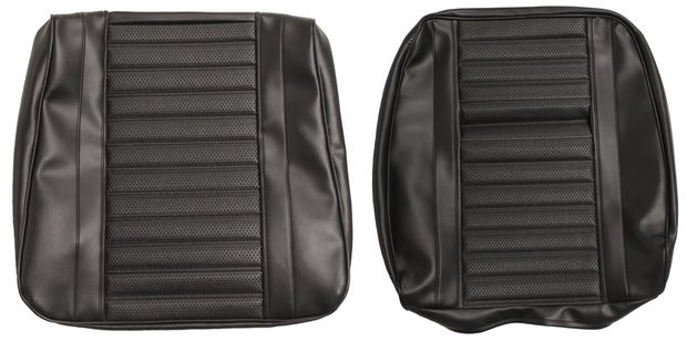 Cover Front seat Amazon 65-68 black in the group Volvo / Amazon/122 / Interior / Upholstery 220 / Upholstery 122 wagon code 511-519 1965-67 at VP Autoparts Inc. (691438-41)