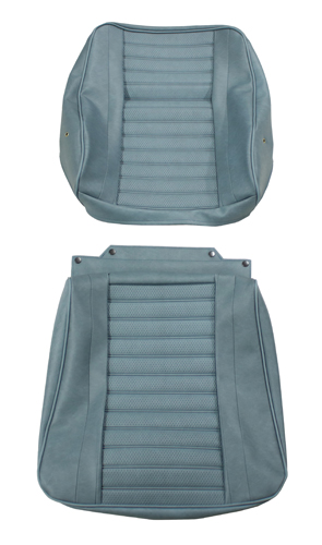 Cover Front seat Amazon 1965 light blue in the group Volvo / Amazon/122 / Interior / Upholstery 220 / Upholstery 122 wagon code 513-521 light blue 1965 at VP Autoparts Inc. (691446-49)