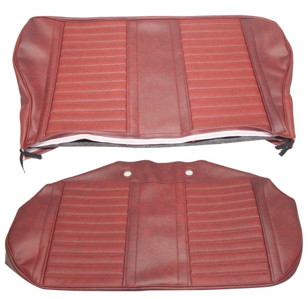 Cover Rear seat 122 Wagon 65-66 red in the group Volvo / Amazon/122 / Interior / Upholstery 220 / Upholstery 122 wagon code 514-536 1966 at VP Autoparts Inc. (691478-79)