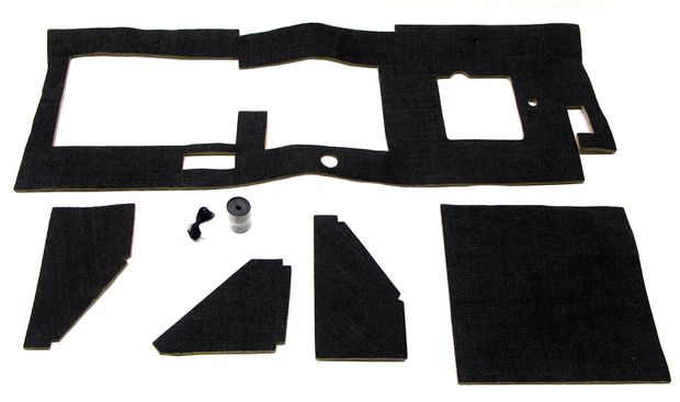 Carpet Firewall 1800 61-73 black in the group Volvo / 1800 / Interior / Mats/carpets / Carpets and accessories 1800ES at VP Autoparts Inc. (691587)