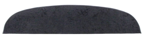 Carpet Hat shelf 120/130 65-68 black in the group Volvo / Amazon/122 / Interior / Board panels / Board panels and dash pads Amazon/122 1965- at VP Autoparts Inc. (691616-1)