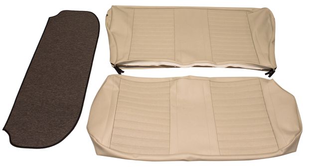 Upholstery rear seat 220/Wag 65-8beige in the group Volvo / Amazon/122 / Interior / Upholstery 120/130 / Upholstery special at VP Autoparts Inc. (692018-19)