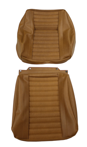 Cover Front seat Amazon 67-68 brown in the group Volvo / Amazon/122 / Interior / Upholstery 220 / Upholstery 122 wagon code 519-555 brown 1967-68 at VP Autoparts Inc. (692092-93)