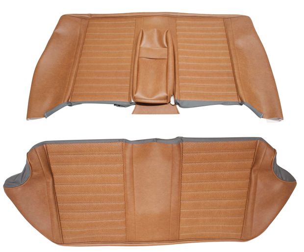Cover Rear seat 120 4d 67-68 brown in the group Volvo / Amazon/122 / Interior / Upholstery 120/130 / Upholstery Amazon/122 code 184-546 1967-68 at VP Autoparts Inc. (692098-99)