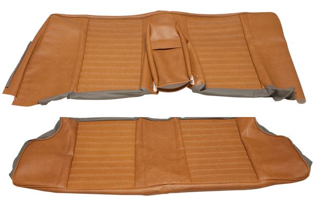 Cover Rear seat 130 2d 67-68 brown in the group Volvo / Amazon/122 / Interior / Upholstery 120/130 / Upholstery Amazon/122 code 425-552 1967-68 at VP Autoparts Inc. (692110-11)