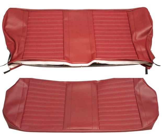 Cover Rear seat 122 Wagon 67-68 red in the group Volvo / Amazon/122 / Interior / Upholstery 220 / Upholstery 122 wagon code 518-554 1967-68 at VP Autoparts Inc. (692114-15)