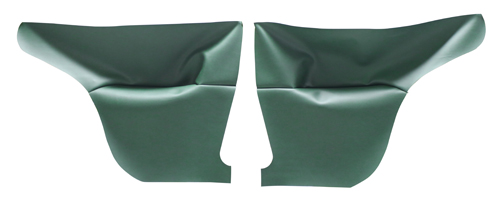 Cover Rear side 120 2d 66-67 green Pair in the group Volvo / Amazon/122 / Interior / Upholstery 120/130 / Upholstery Amazon/122 code 426-553 1966-67 at VP Autoparts Inc. (692157-58)