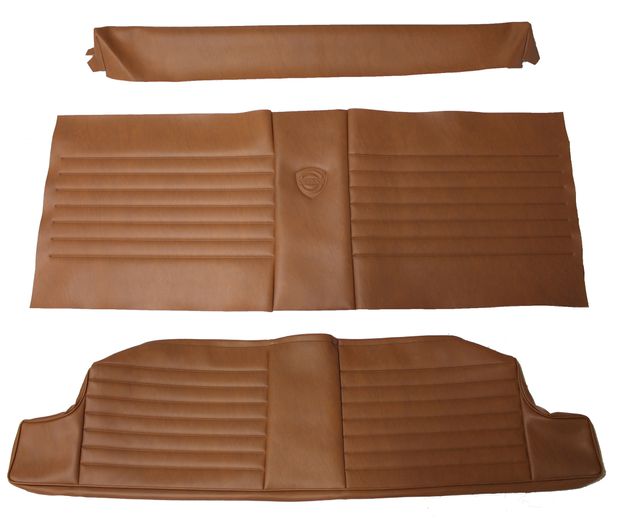 Cover Rear seat 1800S 64-69 brown in the group Volvo / 1800 / Interior / Upholstery 1800S / Upholstery code 320-558 1964-69 at VP Autoparts Inc. (692173-74)