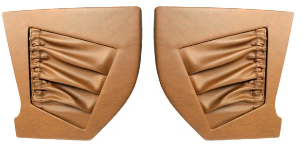 Panels cowl side 1800S 64-69 brown in the group Volvo / 1800 / Interior / Upholstery 1800S / Upholstery code 320-558 1964-69 at VP Autoparts Inc. (692186-87)