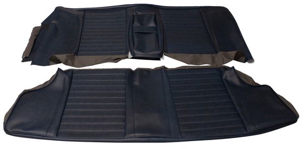 Cover Rear seat 120 2d 68 blue in the group Volvo / Amazon/122 / Interior / Upholstery 120/130 / Upholstery Amazon/122 code 427-575 1968 at VP Autoparts Inc. (692572-73)
