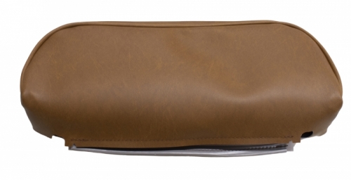 Cover Head rest P18/140 66-67 brown in the group Volvo / 140/164 / Interior / Upholstery 144 / Upholstery 144 code 708-579 tan at VP Autoparts Inc. (692660)