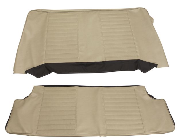 Cover Rear seat 130 2d 1969 beige in the group Volvo / Amazon/122 / Interior / Upholstery 120/130 / Upholstery Amazon/122 code 430-595 1969 at VP Autoparts Inc. (692891-92)
