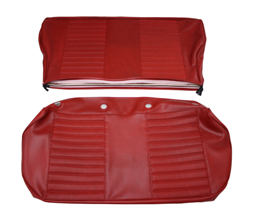 Cover Rear seat 122 Wagon 1969 red in the group Volvo / Amazon/122 / Interior / Upholstery 220 / Upholstery 122 wagon code 524-600 1969 at VP Autoparts Inc. (692901-02)