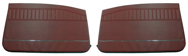 Door panel Amazon 2d 1969 red in the group Volvo / Amazon/122 / Interior / Upholstery 120/130 / Upholstery Amazon/122 code 432-597 1969 at VP Autoparts Inc. (692910-11)