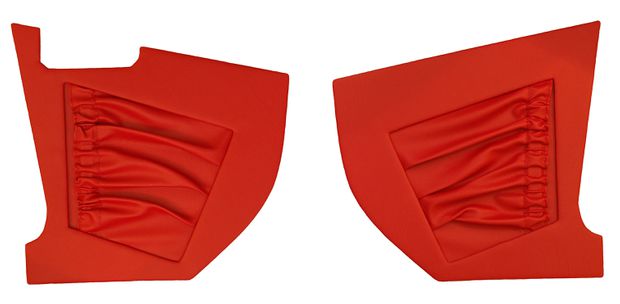 Panels cowl side 1800E 1970 red in the group Volvo / 1800 / Interior / Upholstery 1800E / Upholstery code 327-625 1970 at VP Autoparts Inc. (693197-98)
