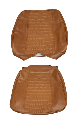 Cover Front seat Amazon 2d 1970 brown in the group Volvo / Amazon/122 / Interior / Upholstery 120/130 / Upholstery Amazon/122 code 433-635 1970 at VP Autoparts Inc. (693556-57)