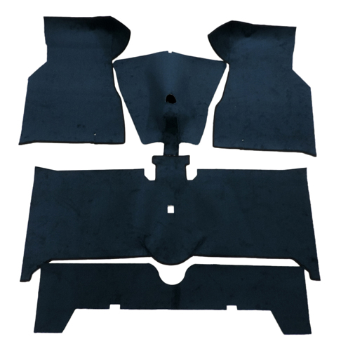 Carpet kit Volvo 140 Volvo 1973-74 Blue in the group Volvo / 140/164 / Interior / Mats/carpets / Mats/carpets 140 at VP Autoparts Inc. (693942)