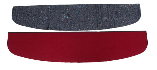 Carpet Hat shelf Volvo 140/164 1970 red in the group Volvo / 140/164 / Interior / Upholstery 144 / Upholstery 144 code 736-/738-/821-/823- red at VP Autoparts Inc. (694025)