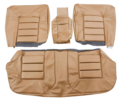 Cover Rear seat 164 70-72 gold in the group Volvo / 140/164 / Interior / Upholstery 164 / Upholstery 164 code 954-804 golden leather at VP Autoparts Inc. (694776-72)