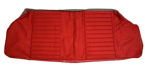 Cover Rear seat 142 1970 red Alt 1 in the group Volvo / 140/164 / Interior / Upholstery 142 / Upholstery 142 code 627-652 red at VP Autoparts Inc. (695018)