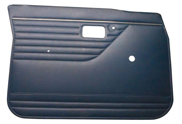 Door panel 144/145 1970 blue LHF in the group Volvo / 140/164 / Interior / Upholstery 144 / Upholstery 144 code 737-668/739-670/743- blue at VP Autoparts Inc. (695062)