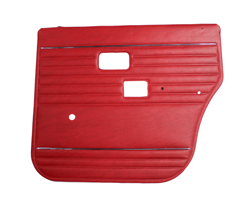 Door panel 140 1970 red RHR in the group Volvo / 140/164 / Interior / Upholstery 144 / Upholstery 144 code 736-/738-/821-/823- red at VP Autoparts Inc. (695065)