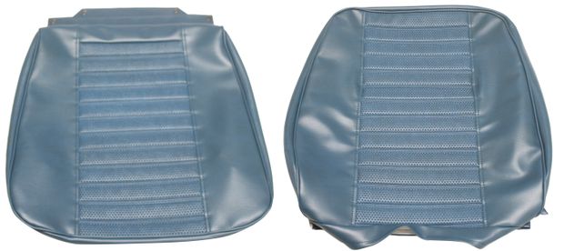 Cover Front seat Amazon 2d 1970 blue in the group Volvo / Amazon/122 / Interior / Upholstery 120/130 / Upholstery Amazon/122 code 435-637 1970 at VP Autoparts Inc. (695085-89)