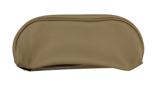 Head rest cover 1800/164 beige/brown Lea in the group Volvo / 1800 / Interior / Upholstery 1800E / Upholstery code 331-629 1970-71 at VP Autoparts Inc. (695156L)