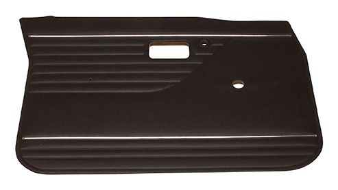 Door panel 144/145 1971 black LHF in the group Volvo / 140/164 / Interior / Upholstery 144 / Upholstery 144 code 761-722/769-726/774- brown/black at VP Autoparts Inc. (695332)