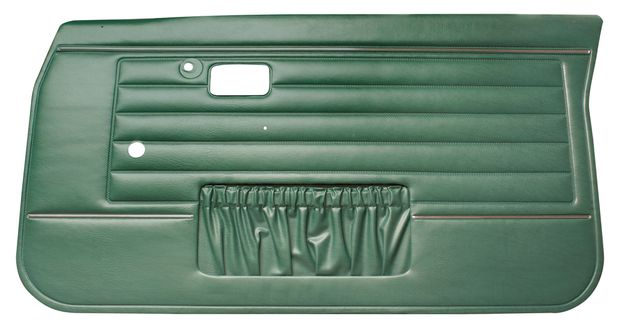 Door panel 142 1972 green RHF in the group Volvo / 140/164 / Interior / Upholstery 142 / Upholstery 142 code 665-779 green at VP Autoparts Inc. (695809)
