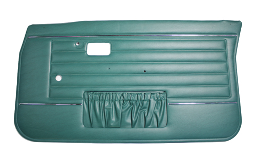 Door panel 142 1972 green RHF in the group Volvo / 140/164 / Interior / Upholstery 142 / Upholstery 142 code 665-779 green at VP Autoparts Inc. (695809)