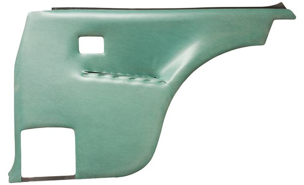 Rear side panel 142 1972 green RHR in the group Volvo / 140/164 / Interior / Upholstery 142 / Upholstery 142 code 665-779 green at VP Autoparts Inc. (695817)