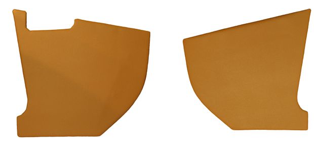 Panels cowl side 1800E 1972/ES gold in the group Volvo / 1800 / Interior / Upholstery 1800ES / Upholstery code 447-820 1972 at VP Autoparts Inc. (695880-82)