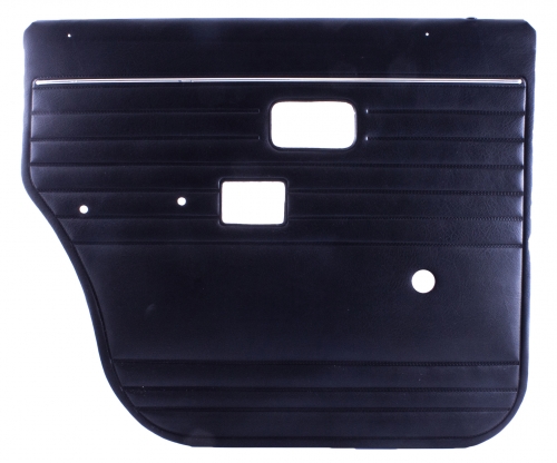 Door panel 140 1973 black LHR in the group Volvo / 140/164 / Interior / Upholstery 144 / Upholstery 144 code 552-849 black at VP Autoparts Inc. (696312)