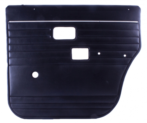 Door panel 140 1973 black RHR in the group Volvo / 140/164 / Interior / Upholstery 144 / Upholstery 144 code 552-849 black at VP Autoparts Inc. (696313)