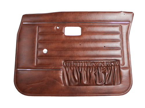 Door panel 140 1973 brown RHF in the group Volvo / 140/164 / Interior / Upholstery 144 / Upholstery 144 code 543-839/548- brown at VP Autoparts Inc. (696453)