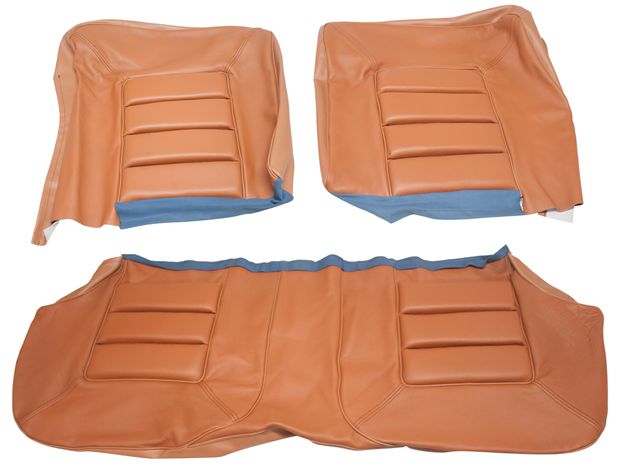 Cover Rear seat 140GL/164 73-74 brown in the group Volvo / 140/164 / Interior / Upholstery 164 / Upholstery 164 code 970- brown leather at VP Autoparts Inc. (696475-81)