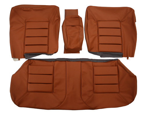 Cover Rear seat 140GL/164 73-74 brown in the group Volvo / 140/164 / Interior / Upholstery 164 / Upholstery 164 code 970- brown leather at VP Autoparts Inc. (696475-81)