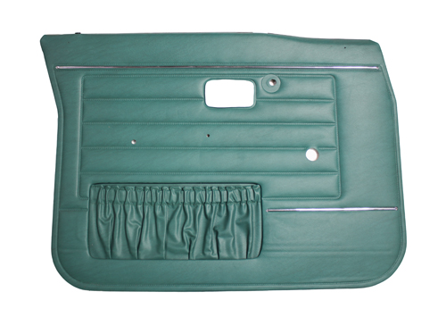 Door panel 140 1973 green LHF in the group Volvo / 140/164 / Interior / Upholstery 144 / Upholstery 144 code 544-841 green at VP Autoparts Inc. (696781)