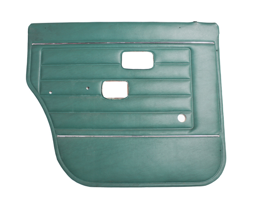 Door panel 140 1973 green LHR in the group Volvo / 140/164 / Interior / Upholstery 144 / Upholstery 144 code 544-841 green at VP Autoparts Inc. (696783)