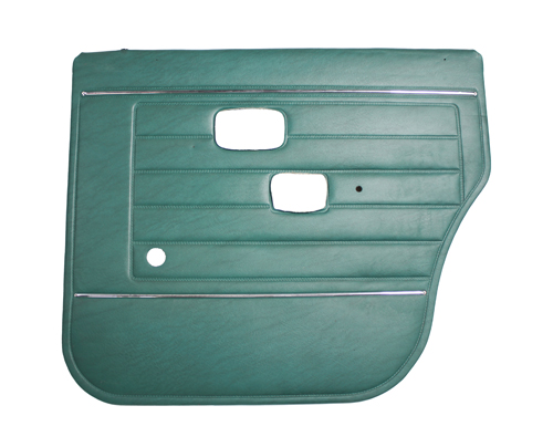 Door panel 140 1973 green RHR in the group Volvo / 140/164 / Interior / Upholstery 144 / Upholstery 144 code 544-841 green at VP Autoparts Inc. (696784)