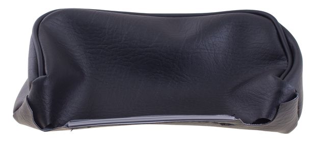Cover Head rest 140/164 72-74 black in the group Volvo / 140/164 / Interior / Upholstery 144 / Upholstery 144 GL code 766-784 black leather at VP Autoparts Inc. (697322)