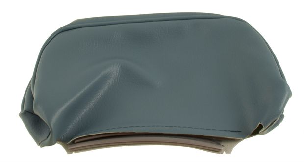 Cover Head rest 164 72-74 light blue in the group Volvo / 140/164 / Interior / Upholstery 164 / Upholstery 164 code 966- light blue leather at VP Autoparts Inc. (697325)
