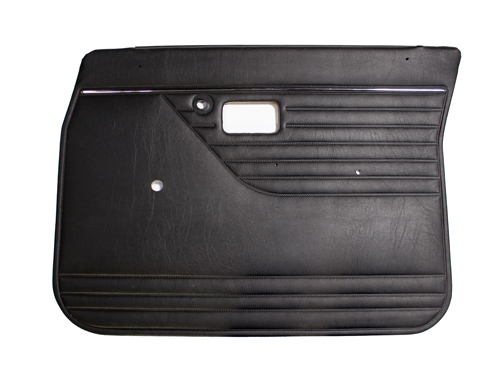 Door panel 144/145, 244/245 74-78 RHF in the group Volvo / 240/260 / Interior / Upholstery 244/264 / Upholstery 244/264 code 4607 black at VP Autoparts Inc. (697849)