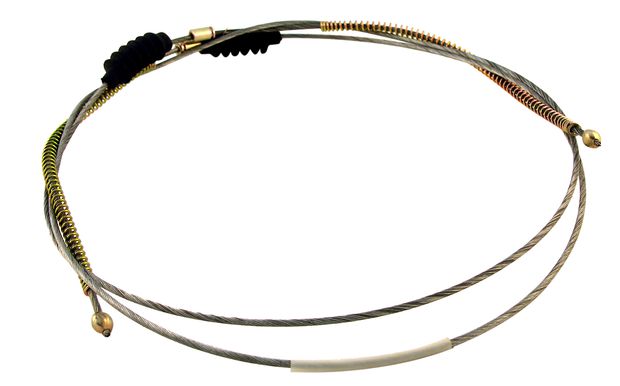 Handbrake cable 444 49-56 rear ch-130942 in the group Volvo / PV/Duett / Brake system / Hand brake / Hand brake 444 at VP Autoparts Inc. (87802)