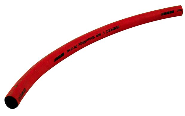 Heater hose PV/Amazon B18 red in the group Volvo / PV/Duett / Heater/fresh air / Heater system & fresh air unit 210 B18 at VP Autoparts Inc. (943053RED)