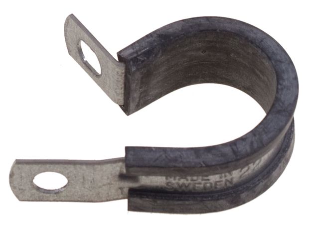 Clamp 22,2 mm rubber in the group Accessories / Fasteners / Hose clamps at VP Autoparts Inc. (952333)